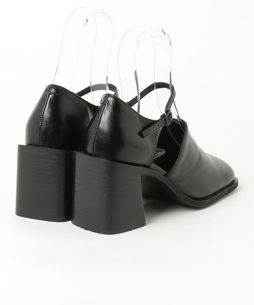 「Didot.showroom」 ヒールサンダル 25cm ブラック レディース_画像2