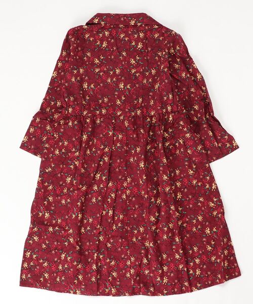 「Dream garden」 長袖ワンピース X-LARGE パープル レディース_画像2