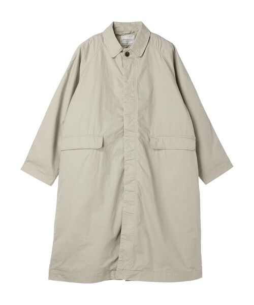 「AMERICAN HOLIC」 ステンカラーコート M グレイッシュベージュ レディース_画像9