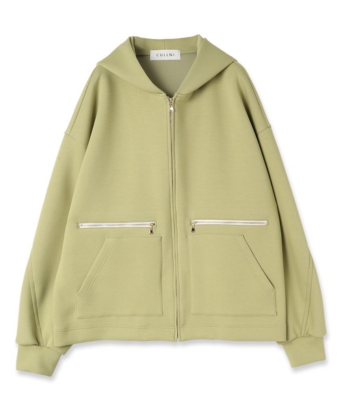「CULLNI」 ジップアップパーカー 0 グリーン メンズ_画像5