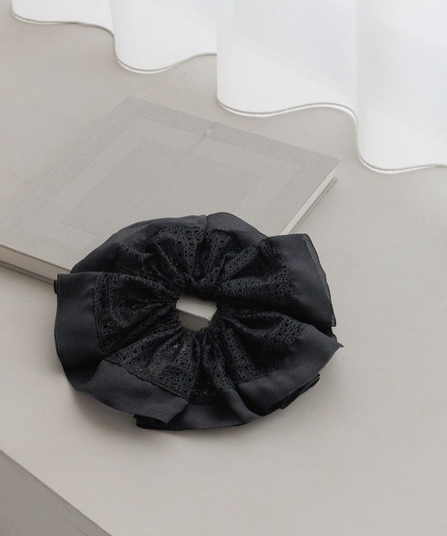 Andemiu（アンデミュウ） シュシュ レースキリカエBIGシュシュ604192