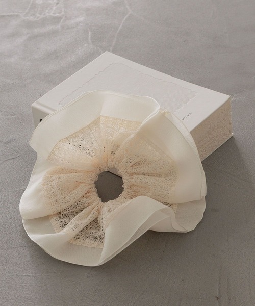 Andemiu（アンデミュウ） シュシュ レースキリカエBIGシュシュ604192