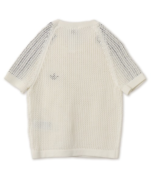 adidas（アディダス） tシャツ adidas KNITTED CROCHET CALI TEE
