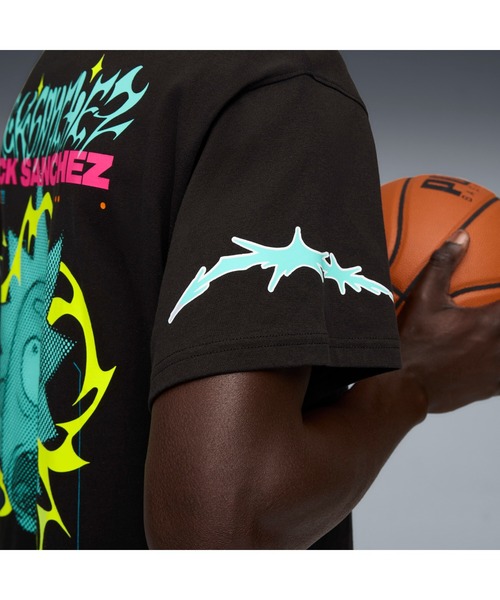 PUMA（プーマ） tシャツ メンズ バスケットボール Hoops x リック