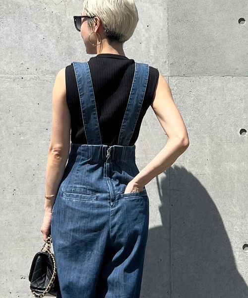 JENNE」 デニムパンツ LARGE ネイビー レディース : ZOZOTOWN Yahoo!店