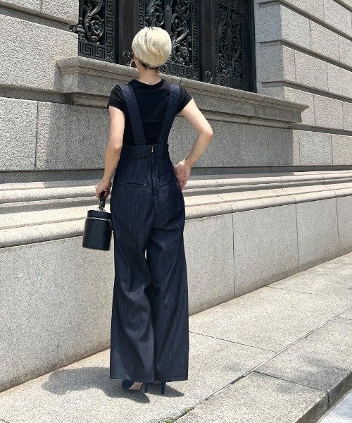 JENNE」 デニムパンツ LARGE ネイビー レディース : ZOZOTOWN Yahoo!店