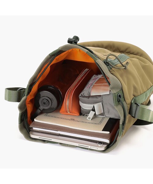 BRIEFING（ブリーフィング） ショルダーバッグ DRAWSTRING SHOULDER L