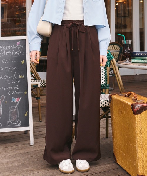 BONLECILL（ボンルシール） ワイドパンツ スラックス パンツ 「販売数7