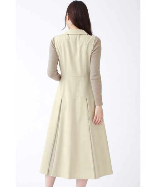 「JILL STUART」 ノースリーブワンピース 4 ブラック レディースの画像
