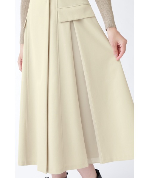 「JILL STUART」 ノースリーブワンピース 4 ブラック レディースの画像