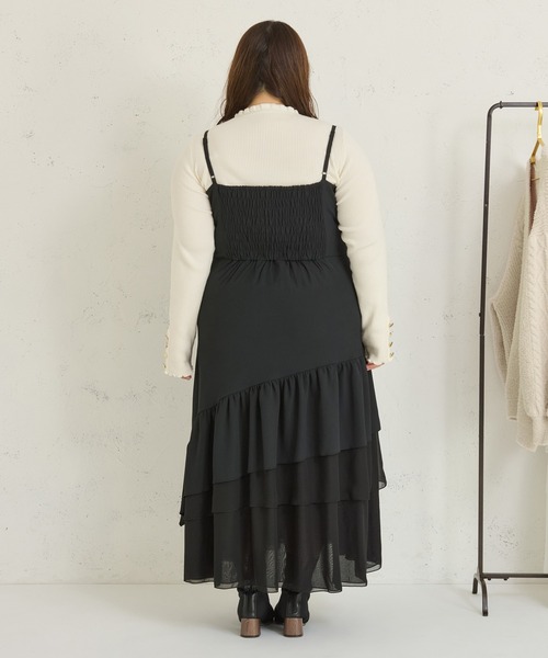 Louiosy（ルオシー） ワンピース 「Louiosy」「大きいサイズ」3段