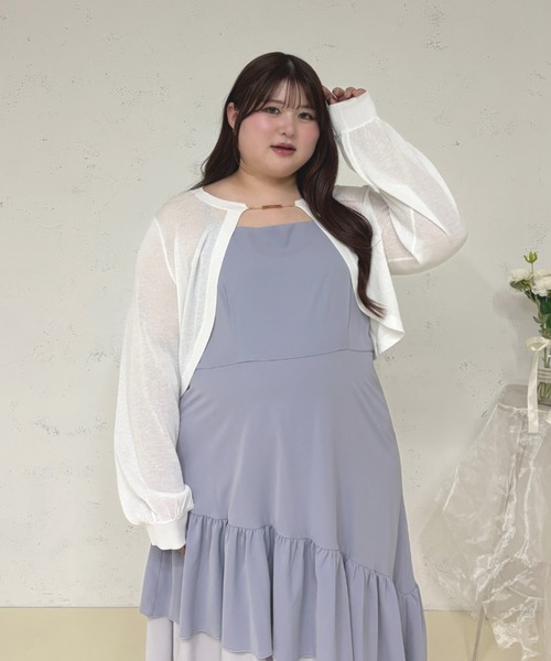 Louiosy（ルオシー） ワンピース 「Louiosy」「大きいサイズ」3段
