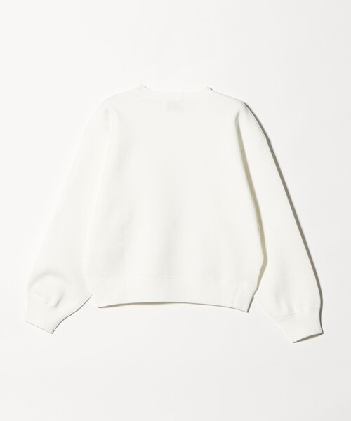 UNITED ARROWS ユナイテッドアローズ ニット オフホワイト 白 サイズ:FREE | ウール カシミヤ ボリュームスリーブ ニット | プルオーバー 長袖 ハイネック | トップス セーター【レディース】【中古】 UNITED ARROWS（ユナイテッドアローズ）の「ウール カシミヤ