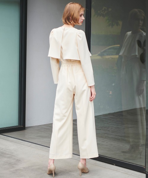 「AND COUTURE」 パンツ SMALL ベージュ レディース_画像8