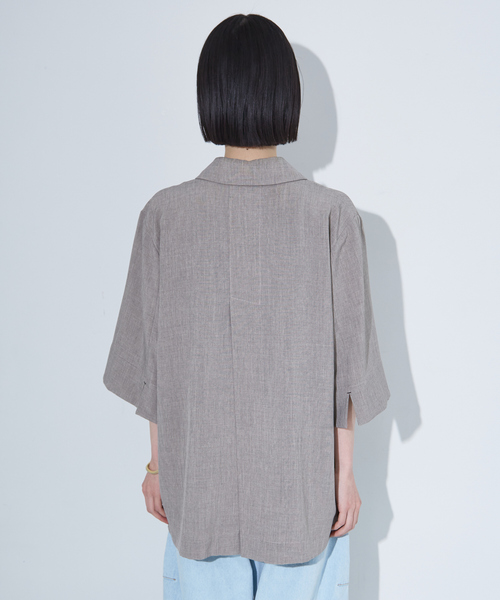 「NOMINE」 ジャケット フリー モカ レディース_画像5