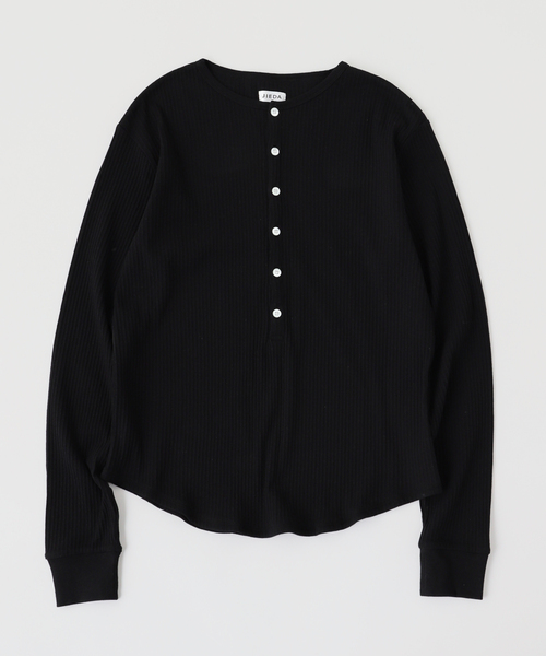 JIEDA（ジエダ） ヘンリーネック tシャツ VINTAGE LIGHT RIB HENRY