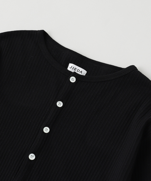 JIEDA（ジエダ） ヘンリーネック tシャツ VINTAGE LIGHT RIB HENRY