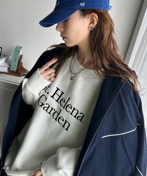 「classicalelf」 スウェットカットソー SMALL 杢グレー レディース_画像2