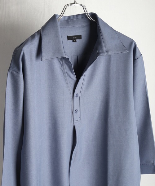 WESTSEA（ウエストシー） シャツ ドルマンスリーブ スキッパーシャツ 7