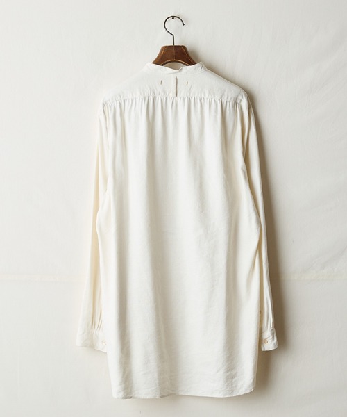 「suzuki takayuki」 長袖シャツ 01 オフホワイト メンズ_画像3