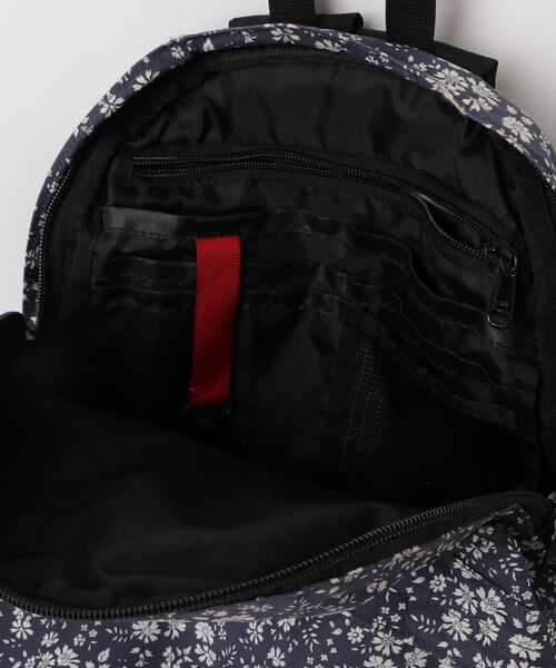 「KELTY」 花柄リュック - ネイビー レディース_画像4