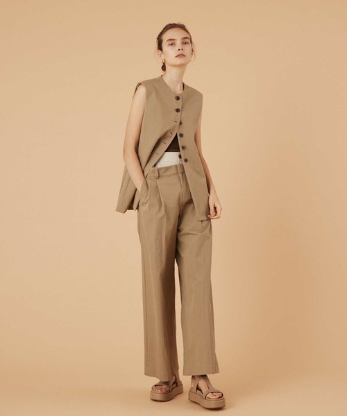 「COLUMN」 ベスト FREE ブラック レディース_画像3