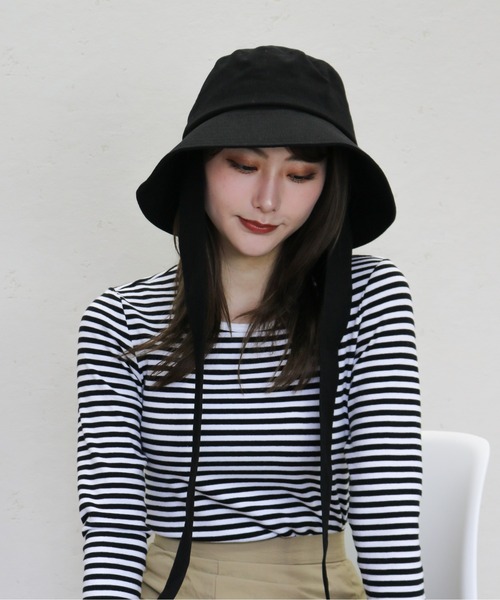 「Per sist ence」 ハット FREE ブラック レディース_画像3