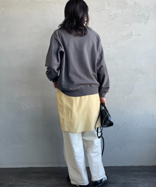 GYMPHLEX（ジムフレックス） トレーナー スウェット スイングスリーブ