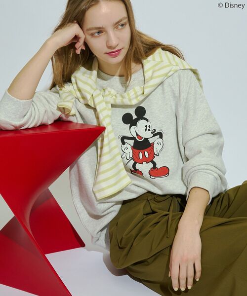 Disney（ディズニー） トレーナー スウェット 「Mickey＆Friends