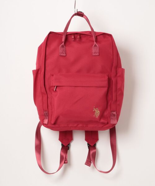 デイバック リュック 「U.S. POLO ASSN.」ユーエスポロアッスン スクエアリュック USPA-2740 レディース メンズの画像