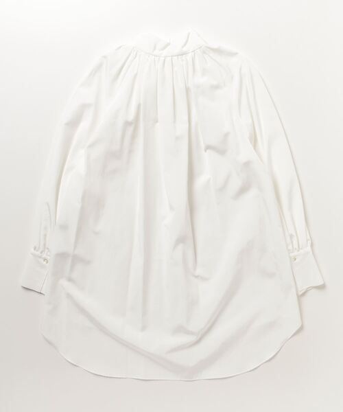 「EFFE BEAMS」 「M.Fil」長袖ブラウス 36 ネイビー レディース_画像2