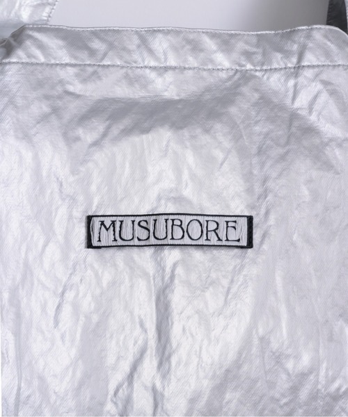 「musubore」 トートバッグ FREE シルバー レディース_画像4