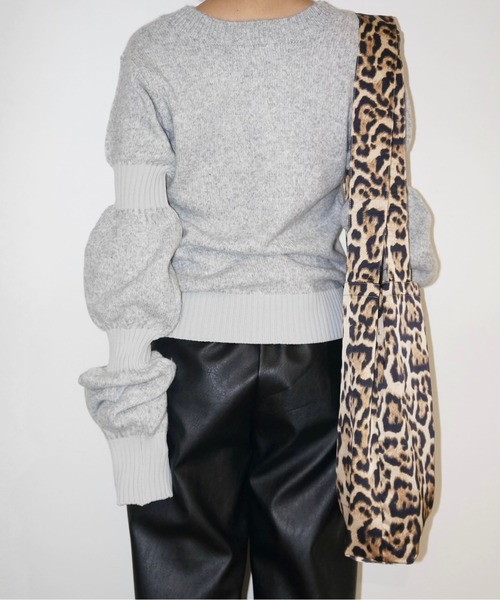 「musubore」 トートバッグ FREE シルバー レディース_画像7