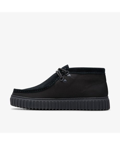 「Clarks」 ローカットスニーカー UK6.5 ブラック メンズの画像