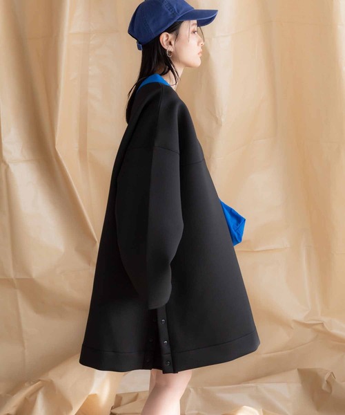 「bohmal」 長袖ワンピース FREE ブラック レディース_画像2