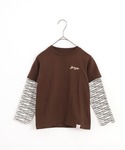 tシャツ バンダナ付き 重ね着風 長袖Tシャツ...の詳細画像2