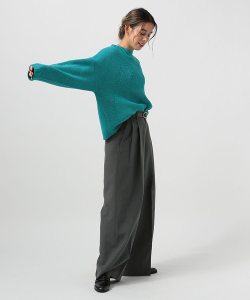 「BAYFLOW」 パンツ MEDIUM ブラック レディース_画像4