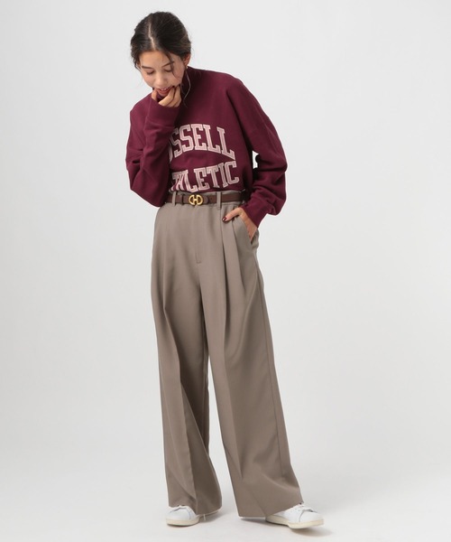 「BAYFLOW」 パンツ MEDIUM ブラック レディース_画像7