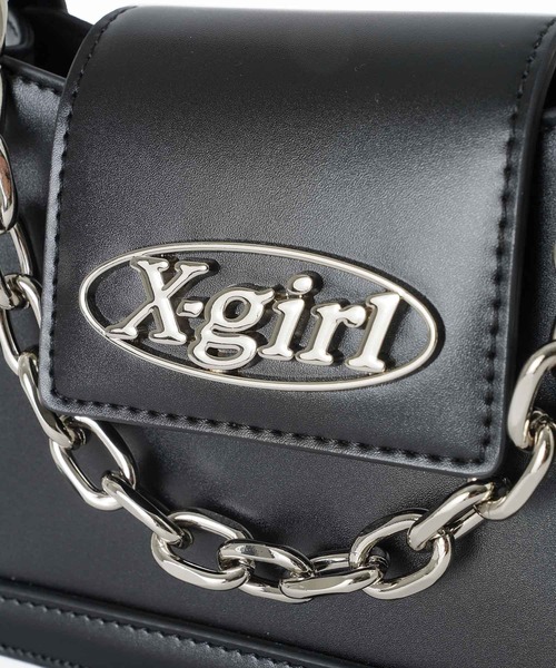 「X-girl」 2WAYバッグ ONE SIZE グリーン レディース_画像5