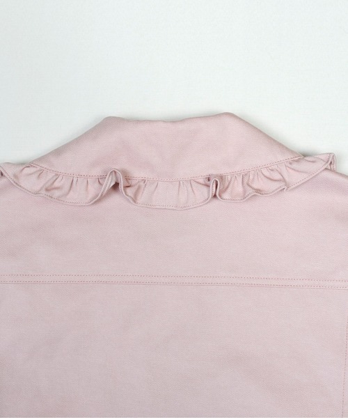 「MILK」 デニムジャケット FREE ピンク レディース_画像6