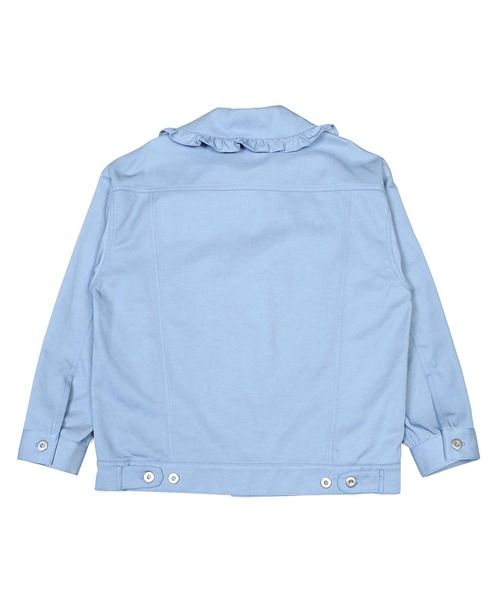 「MILK」 デニムジャケット FREE ピンク レディース_画像8