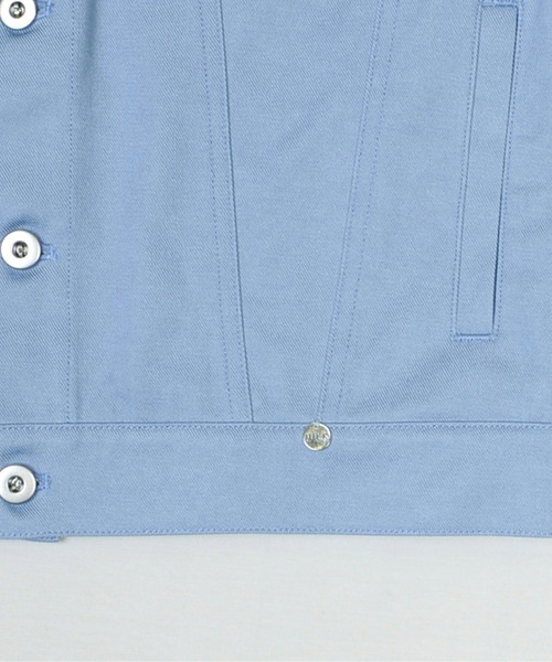 「MILK」 デニムジャケット FREE ピンク レディース_画像9