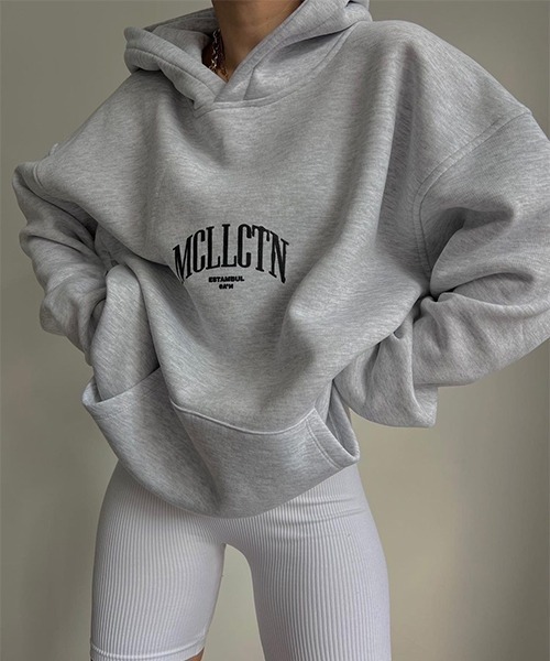 「c.u.l」 スウェットカットソー X-LARGE ブルー レディース_画像7