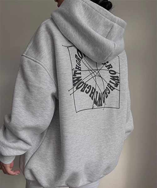 「c.u.l」 スウェットカットソー X-LARGE ブルー レディース_画像9