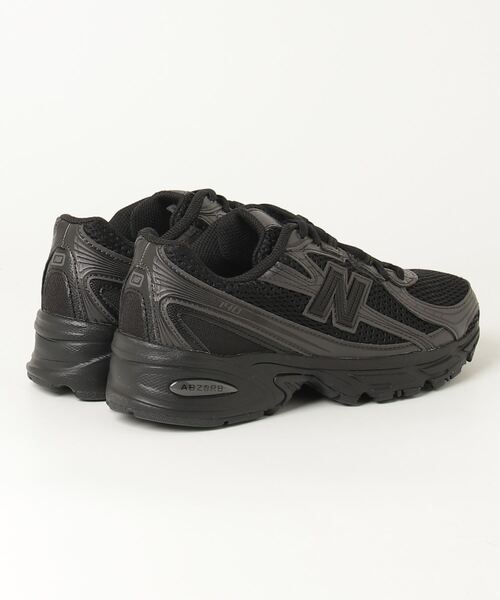 「New Balance」 ローカットスニーカー 29.0cm ブラック レディース_画像2