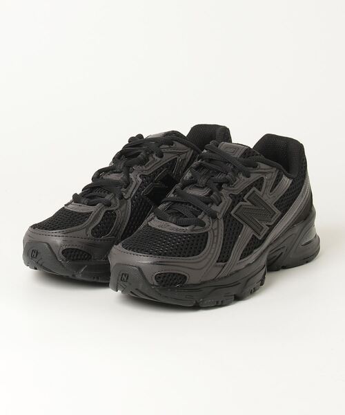 「New Balance」 ローカットスニーカー 29.0cm ブラック レディース_画像4