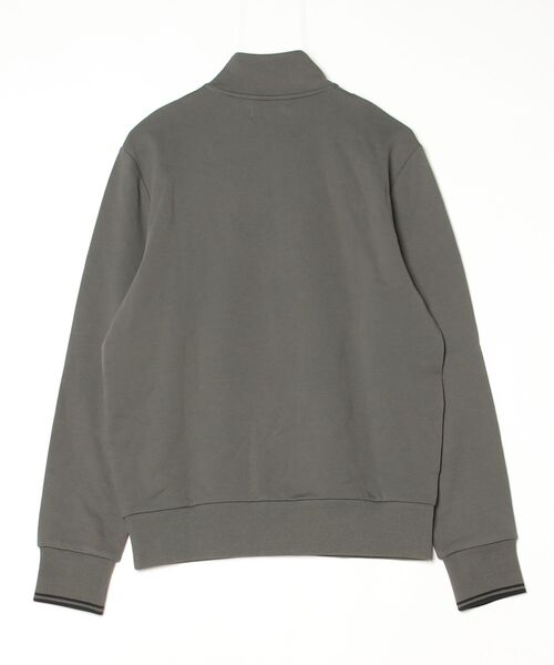「FRED PERRY」 スウェットカットソー M オリーブ レディース_1