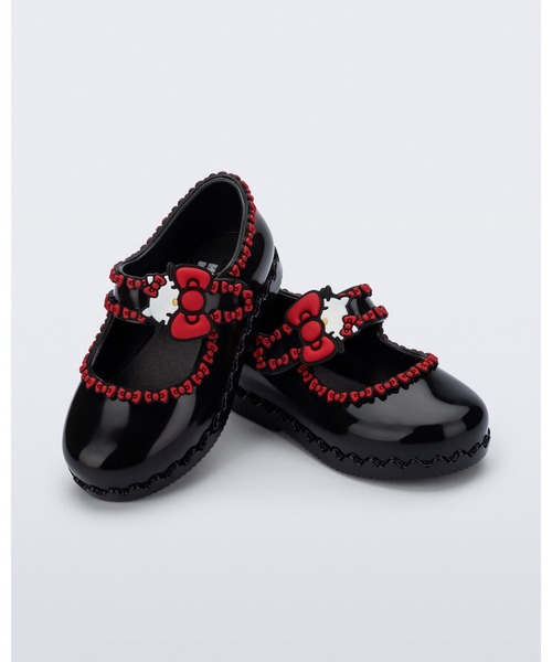 バレエシューズ MINI MELISSA HIP BALLERINA + HELLO KITTY AND FRIENDS BB キッズ 子供 女の子の画像