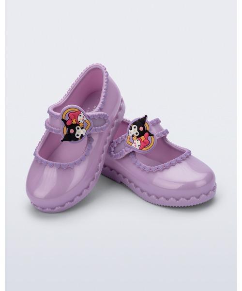 バレエシューズ MINI MELISSA HIP BALLERINA + HELLO KITTY AND FRIENDS BB キッズ 子供 女の子の画像