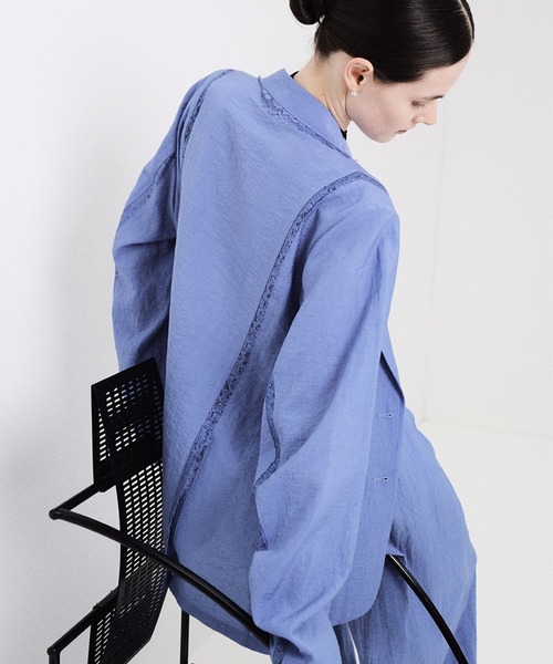 Ameri（アメリ） ジャケット テーラードジャケット MEDI LINE LACE